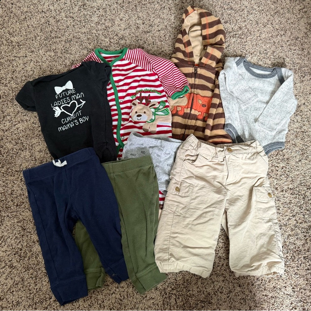 Baby Boy Clothing Bundle 3-6 Months